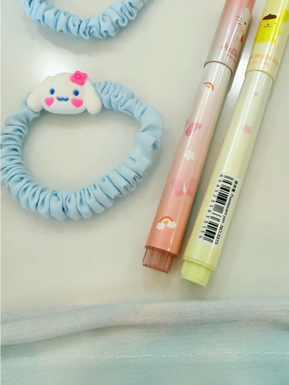 13 pc Hello Kitty Sanrio stationary Accessories Set gift kids socks pouch key